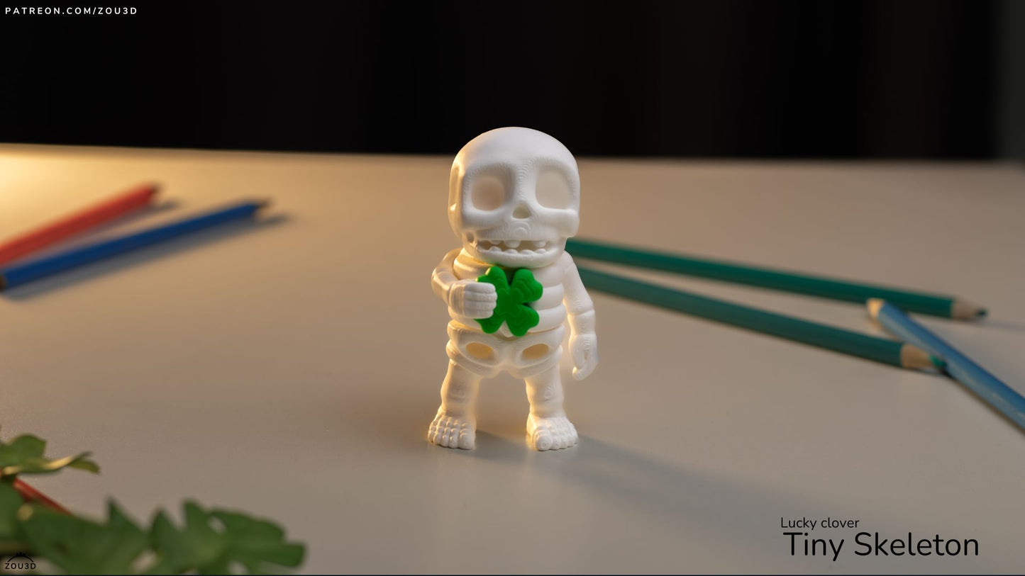Lucky Clover Tiny Skelenton
