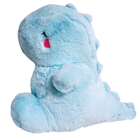 Yabu Fluffy Dino Blue Plushie
