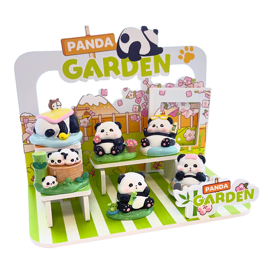 Tomi Panda Garden Lg Figurine
