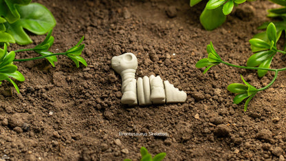 Baby Brontosaurus Skeleton