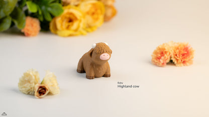 Tiny Highland Cow