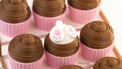 Bunny Cupcake Container