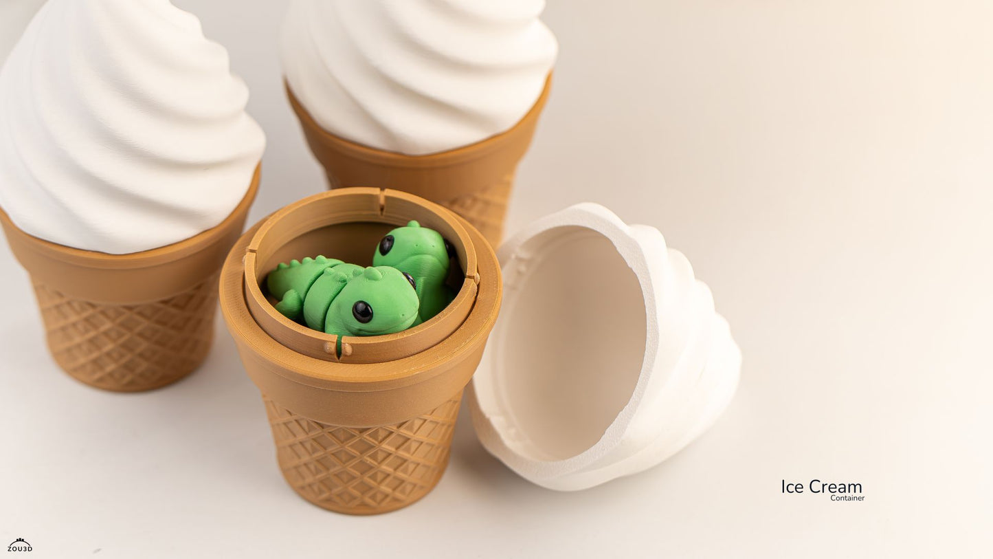 Ice Cream Container