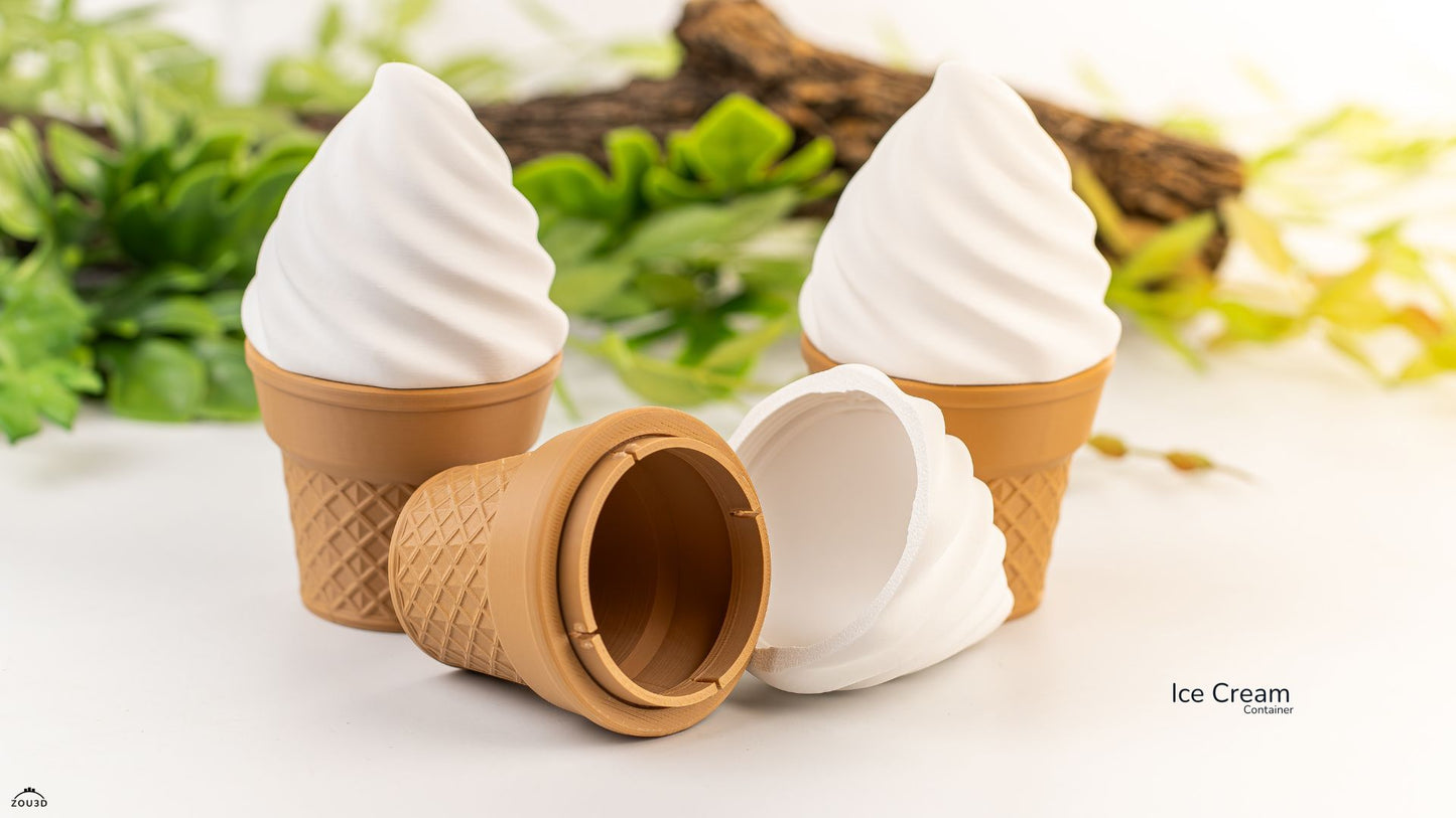 Ice Cream Container