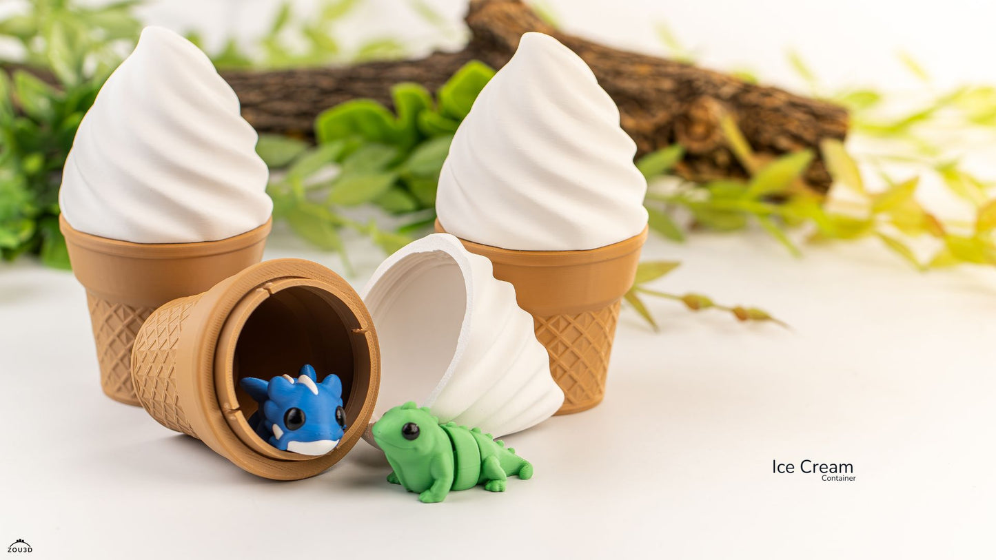 Ice Cream Container