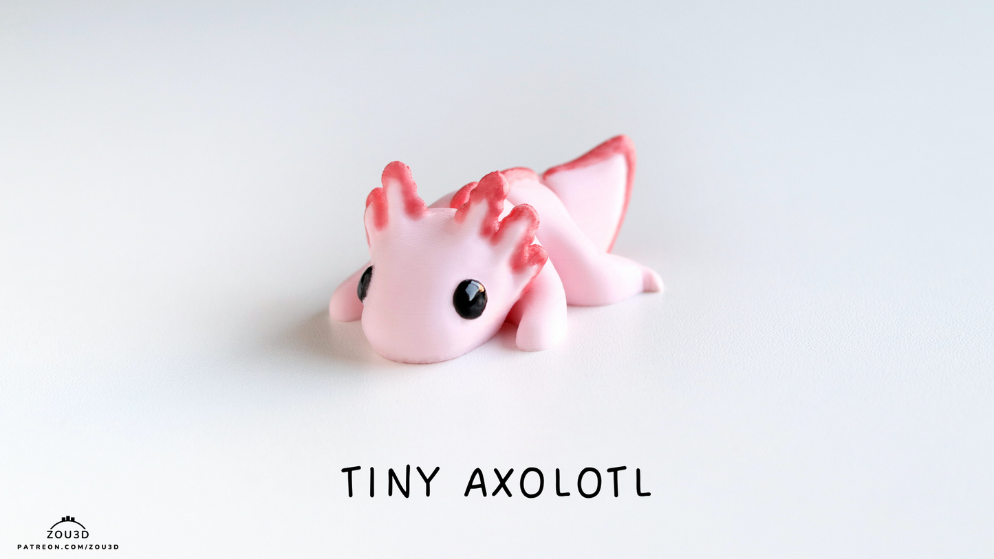 Tiny Baby Axolotl