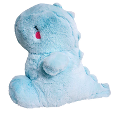 Yabu Fluffy Dino Blue Plushie