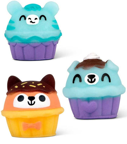 Scrunchems Squishy Buddies Cupcake Keyring Assorted